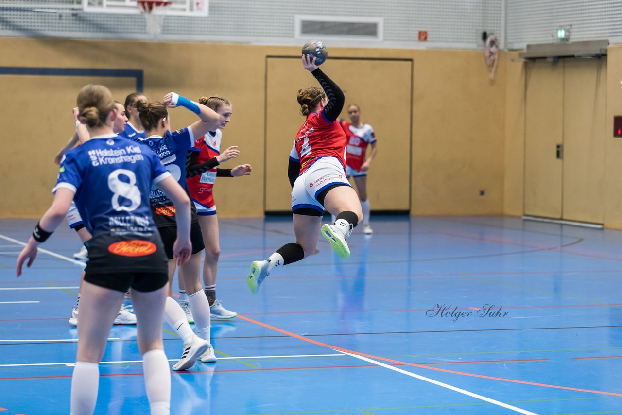 Bild 184 - wAJ HC Quickborn - HSG Kiel/Kronshagen : Ergebnis: 20:17